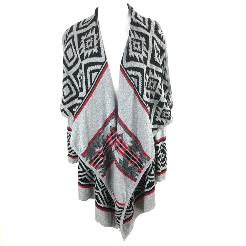 Forever 21 OPEN-FRONT SOUTHWESTERN CARDIGAN - Picture 3 of 6